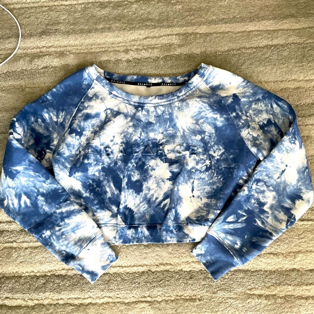 Balance Athletica Cropped Sweater Med